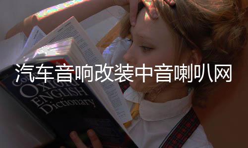 汽车音响改装中音喇叭网罩3.5寸6.5寸铝合金低音网罩装饰保护罩